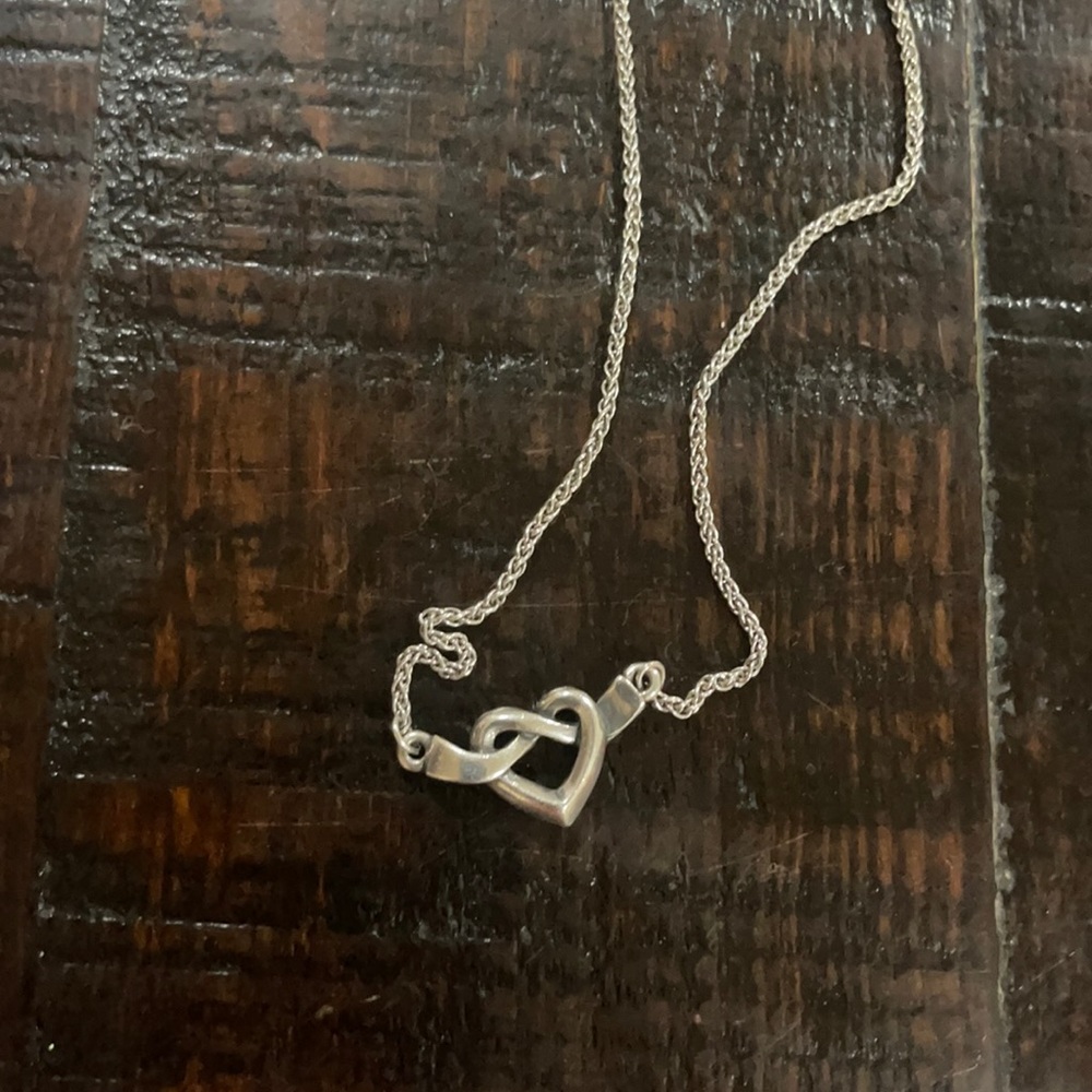 James Avery heart necklace